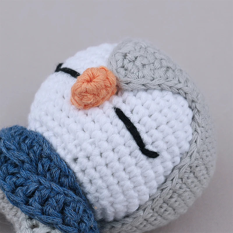 1Pc Wooden Crochet Bunny Rattle Toy Wood Ring Baby Teether Rodent Baby Gym Mobile Rattles Custom Name Educational Toys