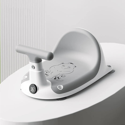 Baby Bathtub Seat Is Safe Non Slip and Suitable for Newborn Baby Care Adorable Shower Seat for Children Aged 6-18 Months
