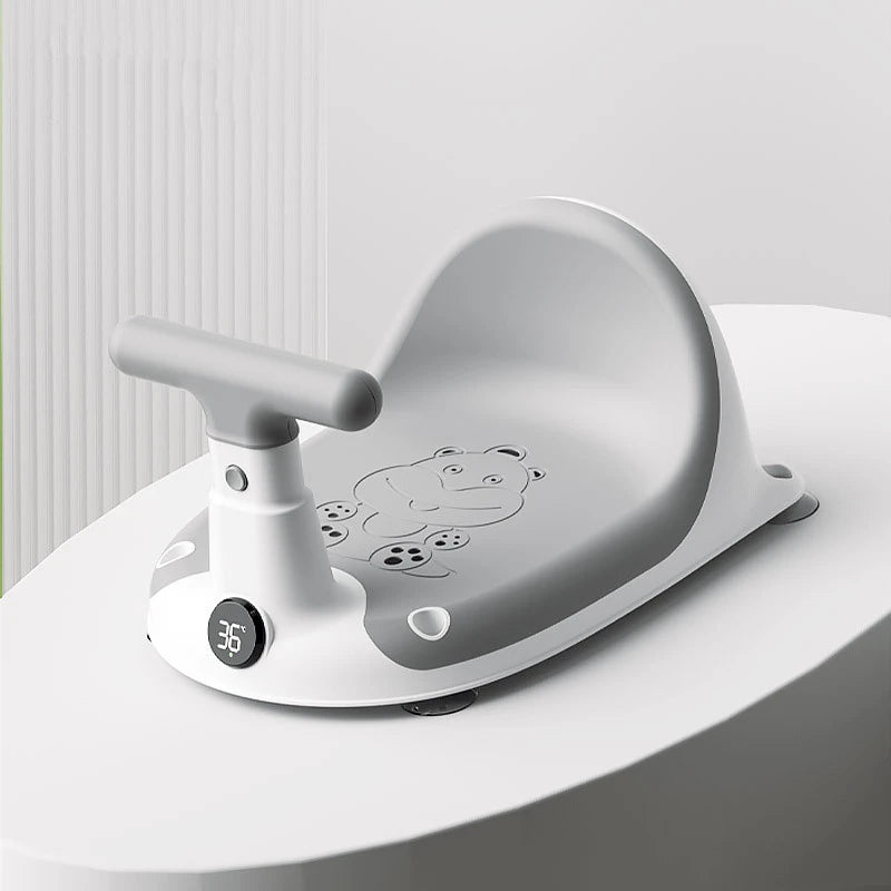 Baby Bathtub Seat Is Safe Non Slip and Suitable for Newborn Baby Care Adorable Shower Seat for Children Aged 6-18 Months