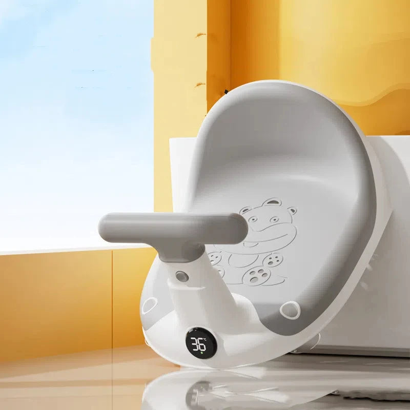 Baby Bathtub Seat Is Safe Non Slip and Suitable for Newborn Baby Care Adorable Shower Seat for Children Aged 6-18 Months